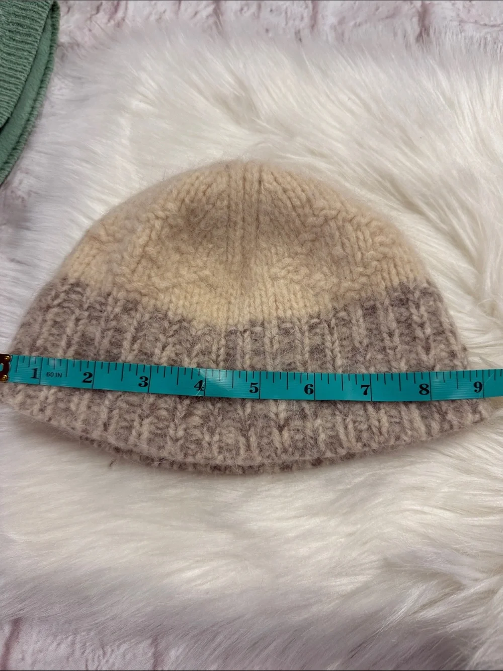 American Eagle Outfitters Knit Beanie Trio - Green, Beige & Tan